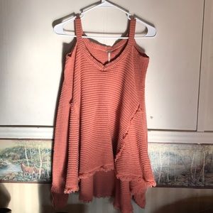 Free people cold shoulder sweater